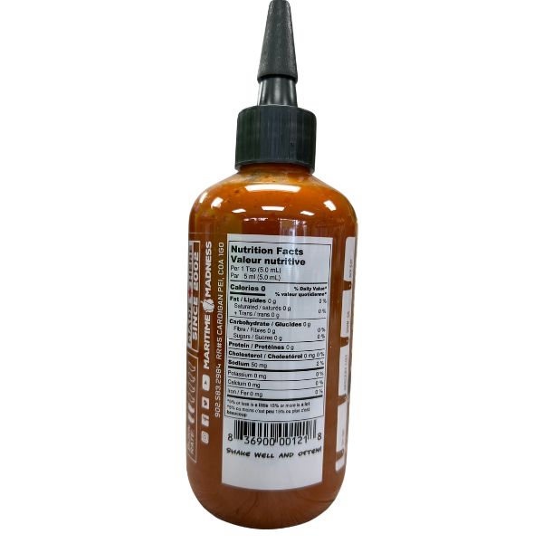 maritime madness lime & cilantro simple hot sauce 275ml maritime madness lime & cilantro simple hot sauce 275ml